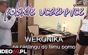 Polish porn - stupid teen who dreams of a career as a model
