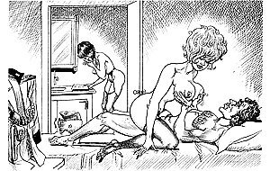 Classic huge breast fetish bondage