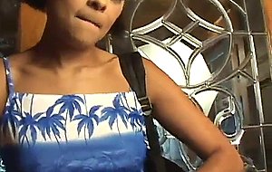 Sunshine - huge tits hottie banged on her shave pussy