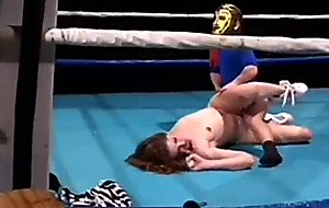 Gwen having sex with a midget wrestler