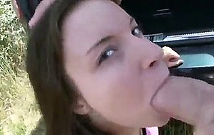 Amateur teen anita b banged in public