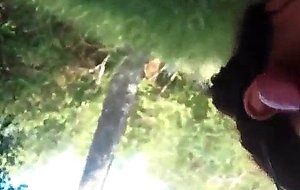 Outdoor cock blowing