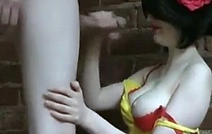 Spunked in those big beautiful tits