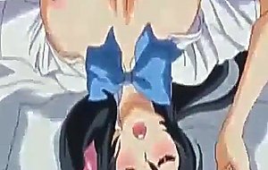 A sweet big tits schoolgirl on her juicy plump