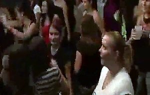 Amateur slut showing fuckable boobs at a party