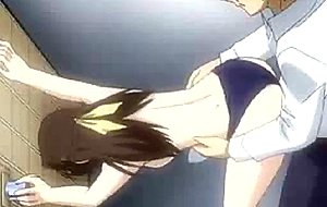 Schoolgirl getting plowed deeply