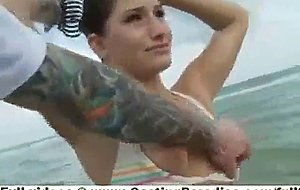 Sasha teen girlfriend with natural tits and big ass flashing and does bj