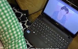 Omahunter granny tested by teen