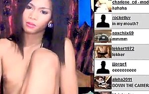 Teen tranny teasing and jerking