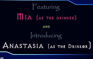 Mia bathes in anastasias breast milk