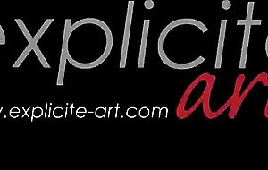 French busty babe marie clarence marlo anal vibrator in studio