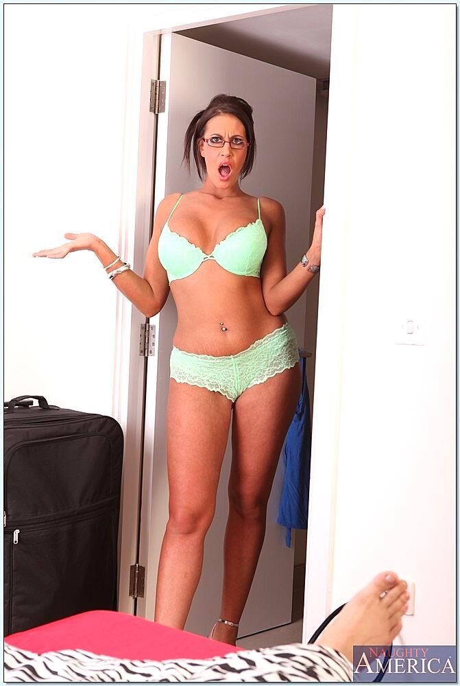 Hot Wife In Glasses Emma Butt Stripped From Panties And Penetrated Big-Tits, Caught, Glasses, Milf, Wife