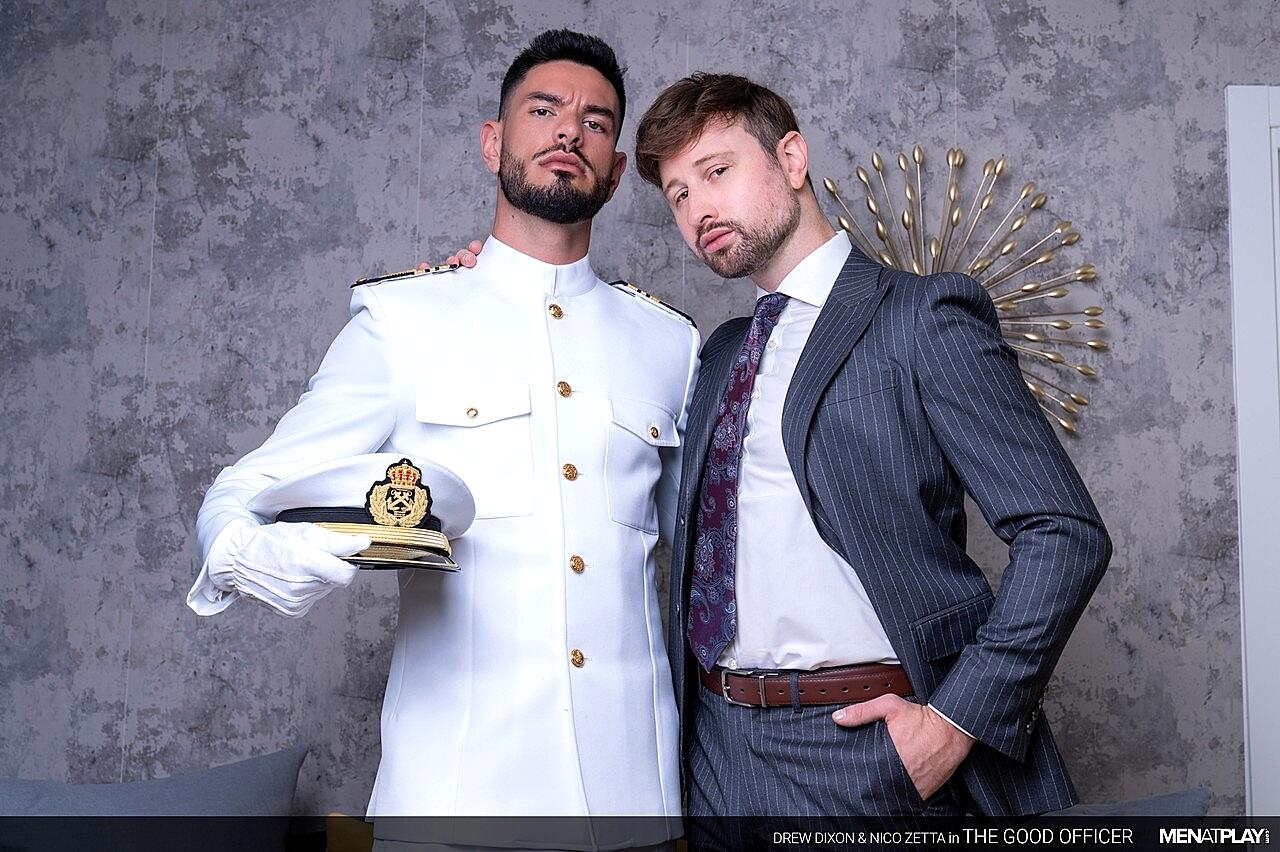 Gay Naval Officer Nico Zetta Analizes A Gay